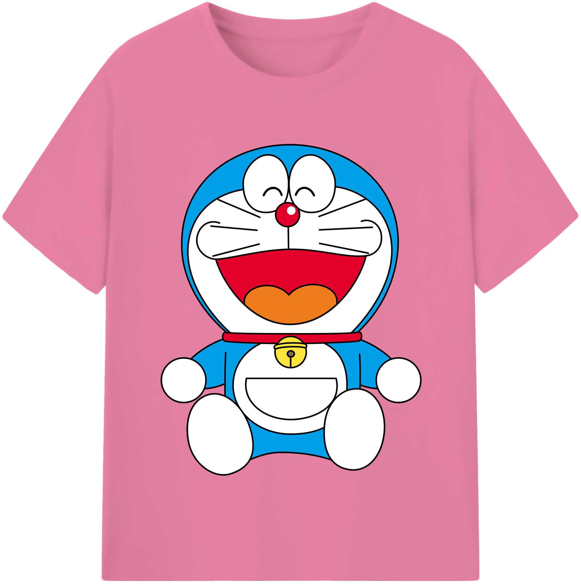 （画像用） ドラえもん Doraemon 綿100％半袖Tシャツ（フロントプリント）
